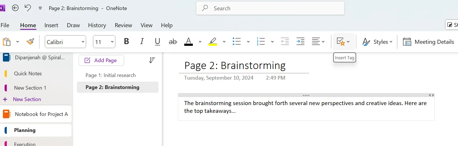 Jak organizovat OneNote – značky pro stanovení priorit