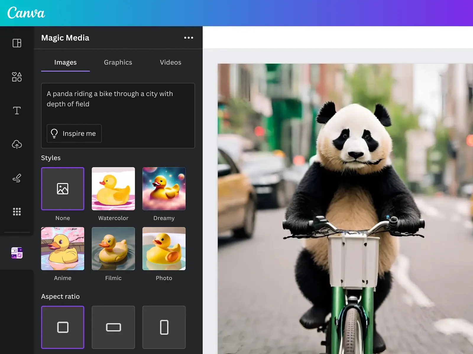 Canva AI: алтернатива на Ideogram