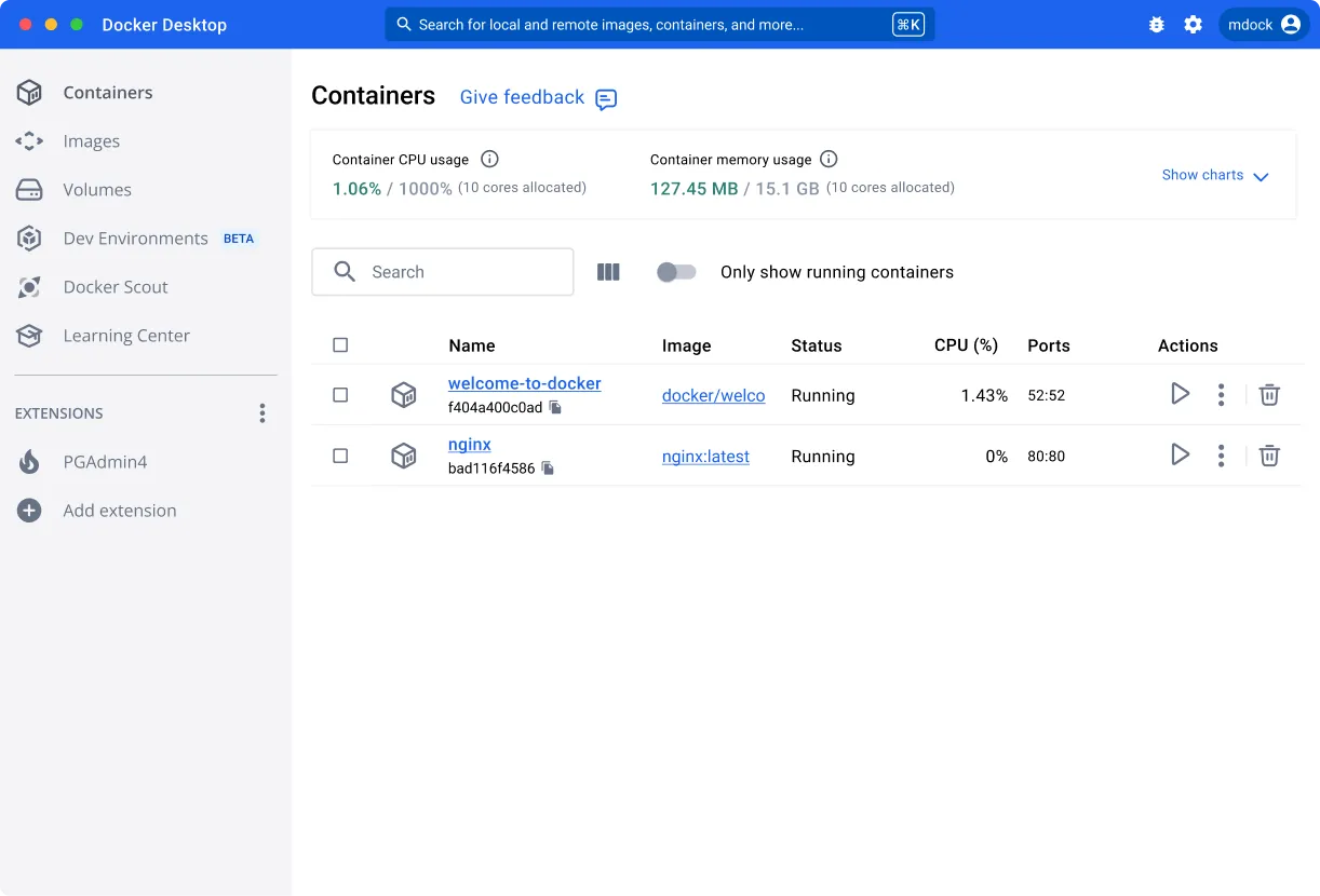 Công cụ phát triển phần mềm: Docker