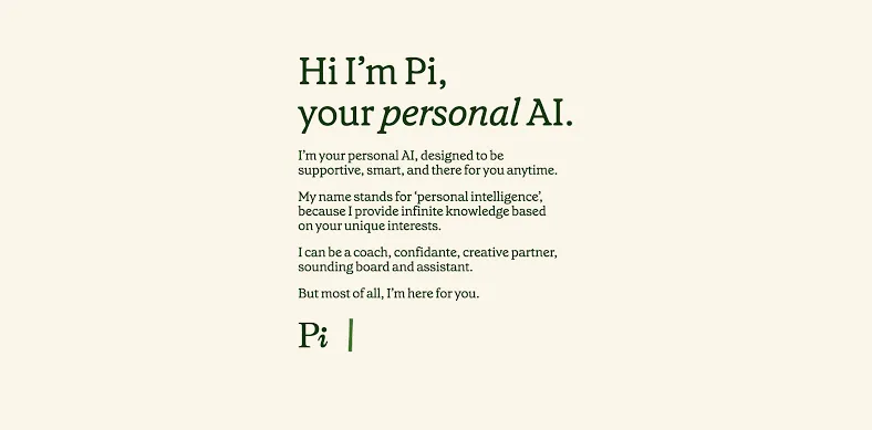 Pi: alternativas à IA do Google Gemini para melhorar a interação com o usuário em nível pessoal