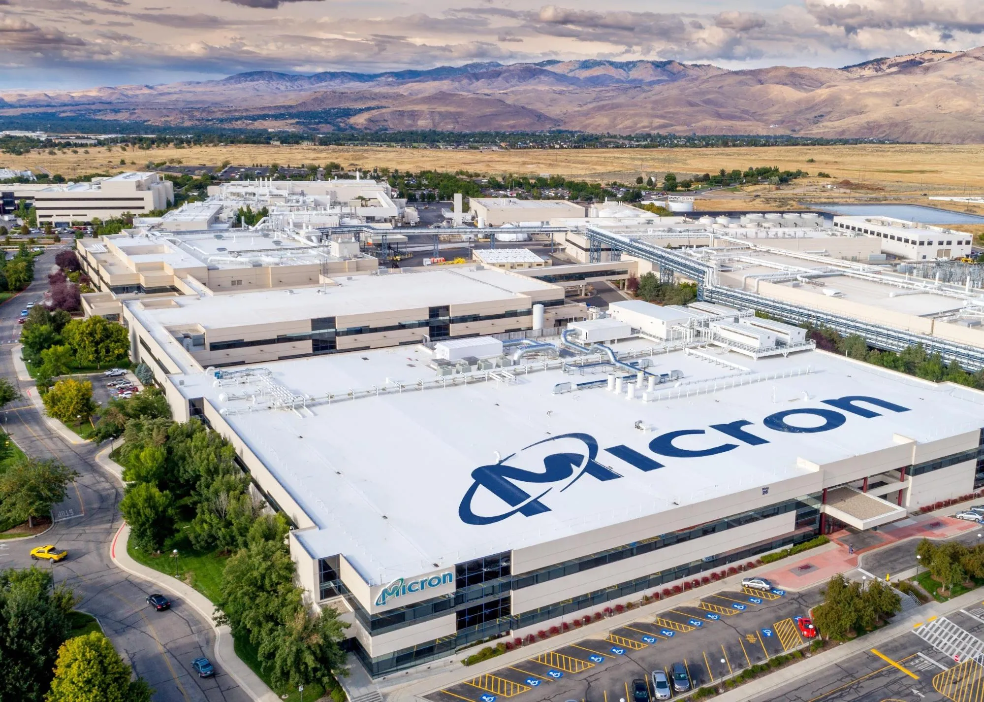 Tòa nhà của Micron Technologies Inc tại Idaho