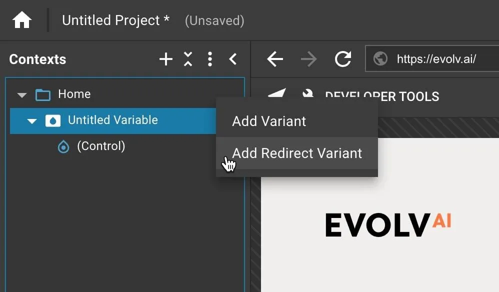 AI-eszközök a marketinghez: Evolv