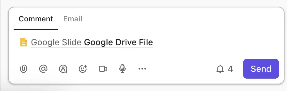 Dokumenty Google z ClickUp: funkcja głosowego wpisywania tekstu w Dokumenty Google