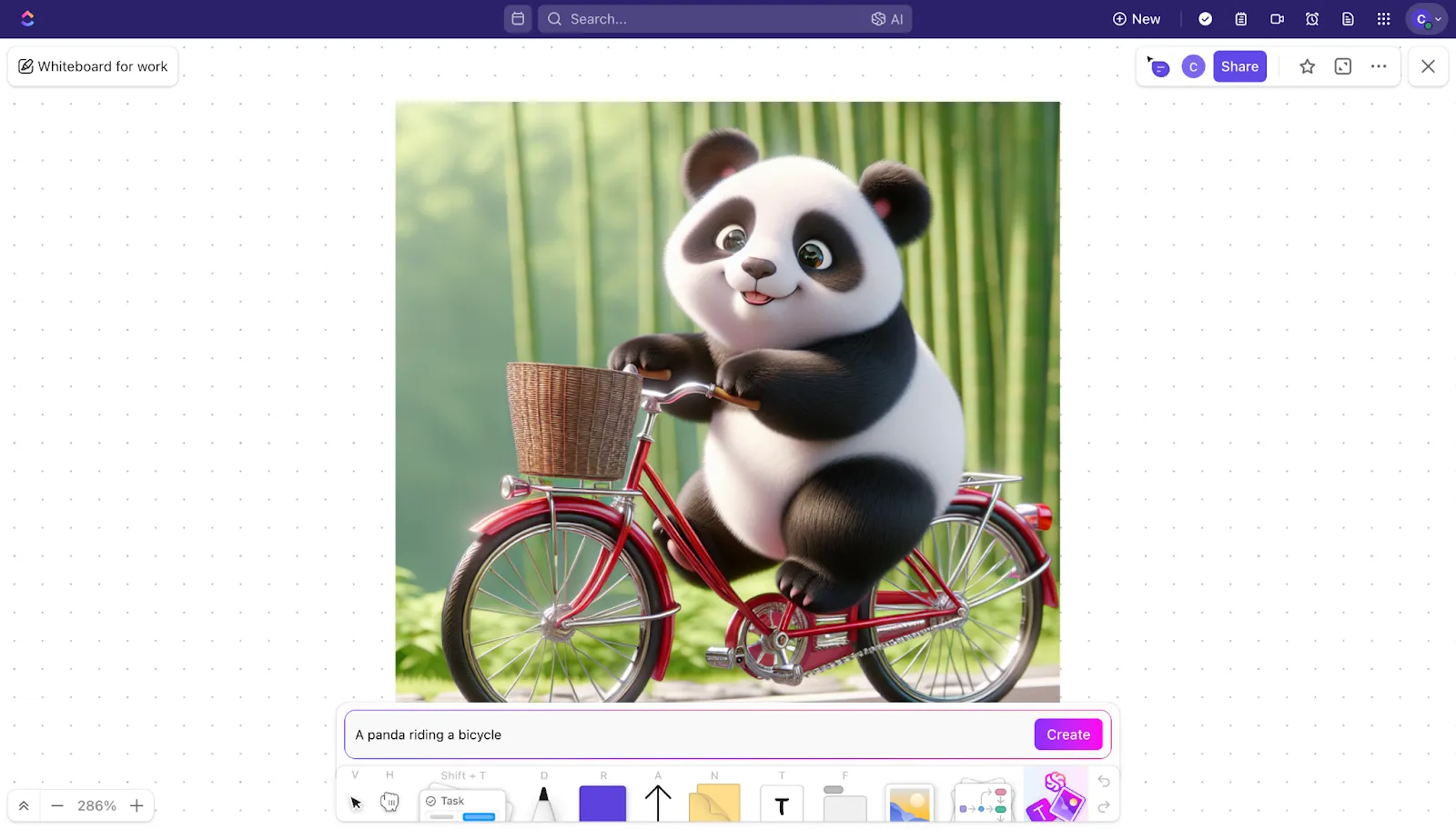 Tableaux blancs ClickUp : comment modifier l'orientation de la page dans Canva