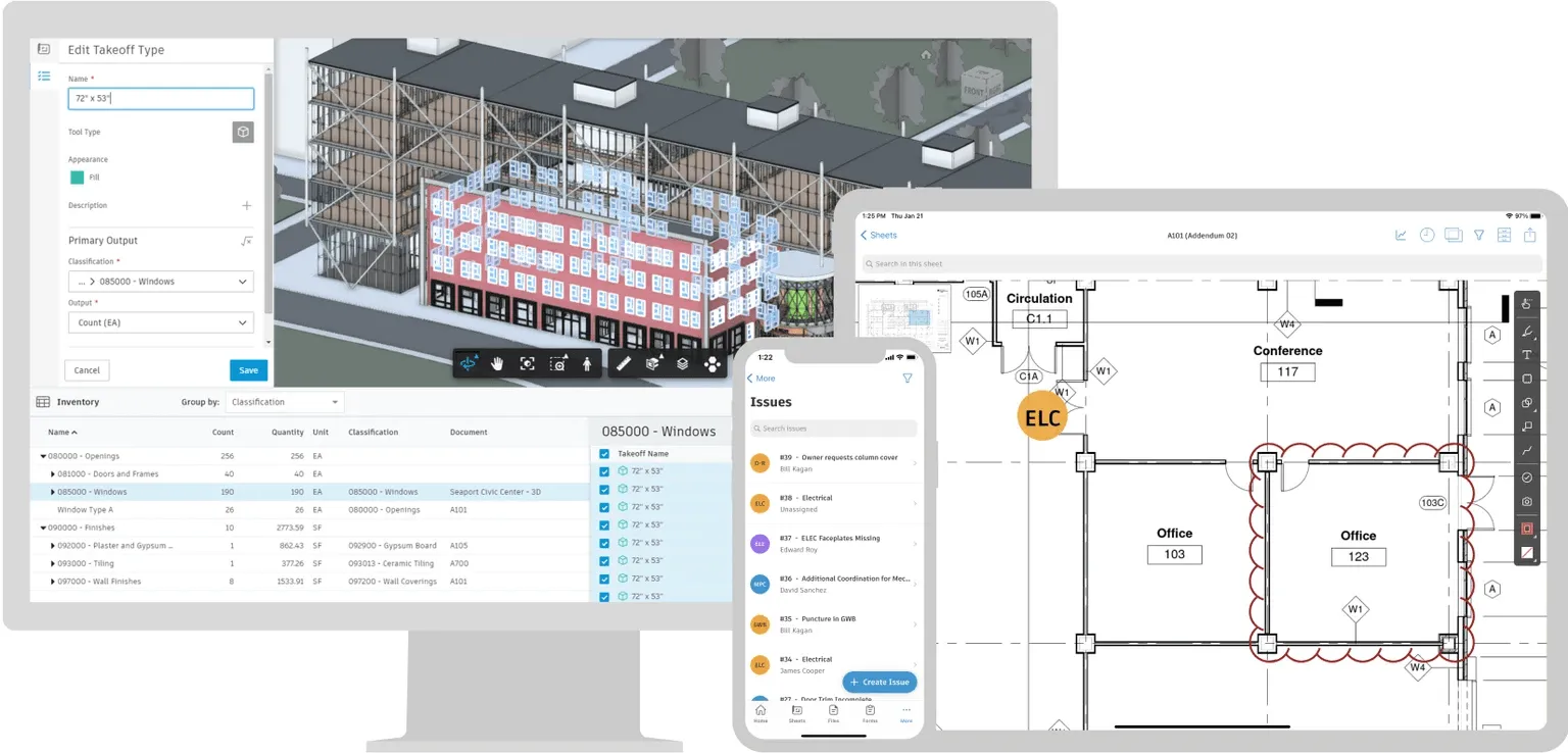 BIM 360: ซอฟต์แวร์จัดการเอกสารการก่อสร้าง