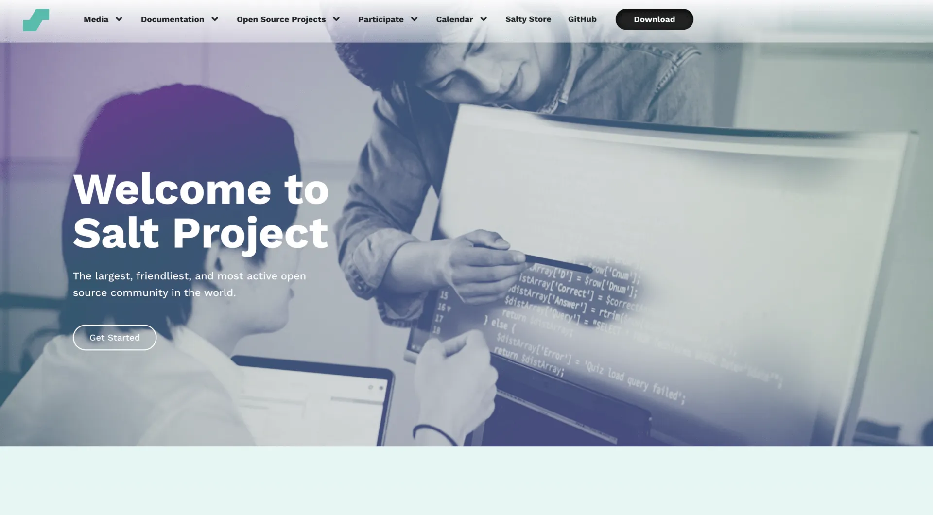 SaltStack-Homepage