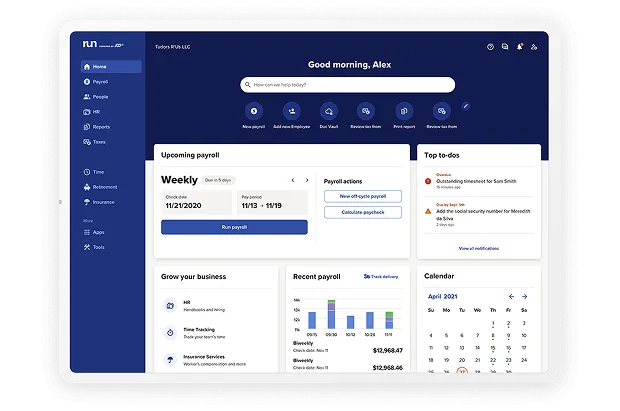 ADP Workforce Now: برنامج إدارة ملفات الموظفين