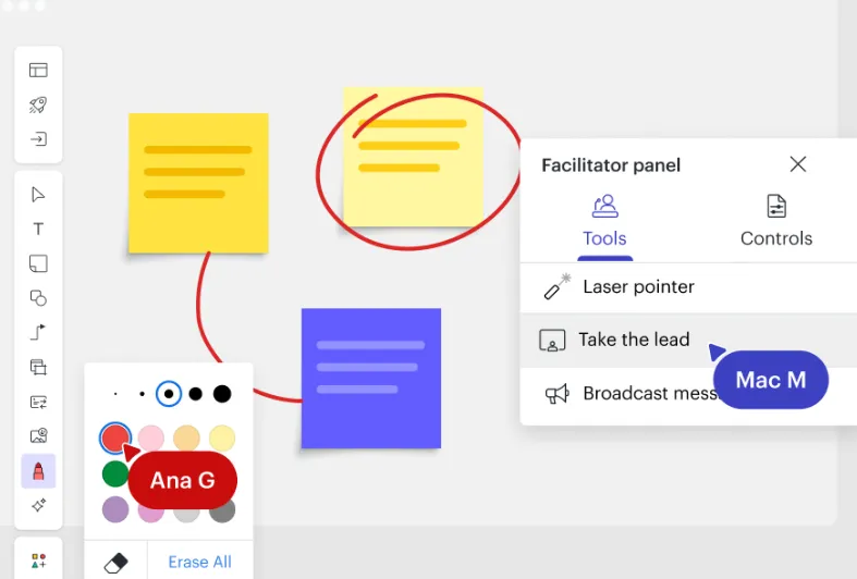 Software de pizarra: Lucidspark