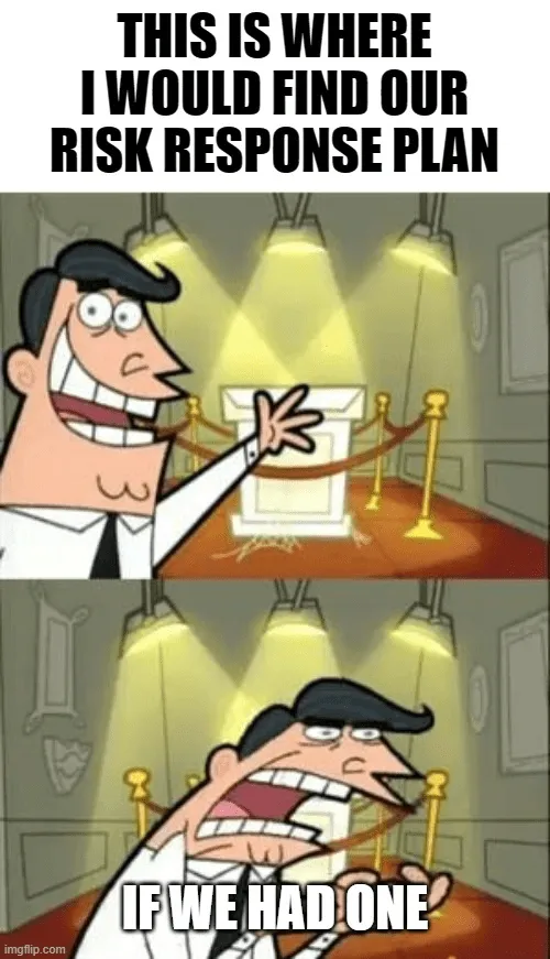 kockázati válasz mém