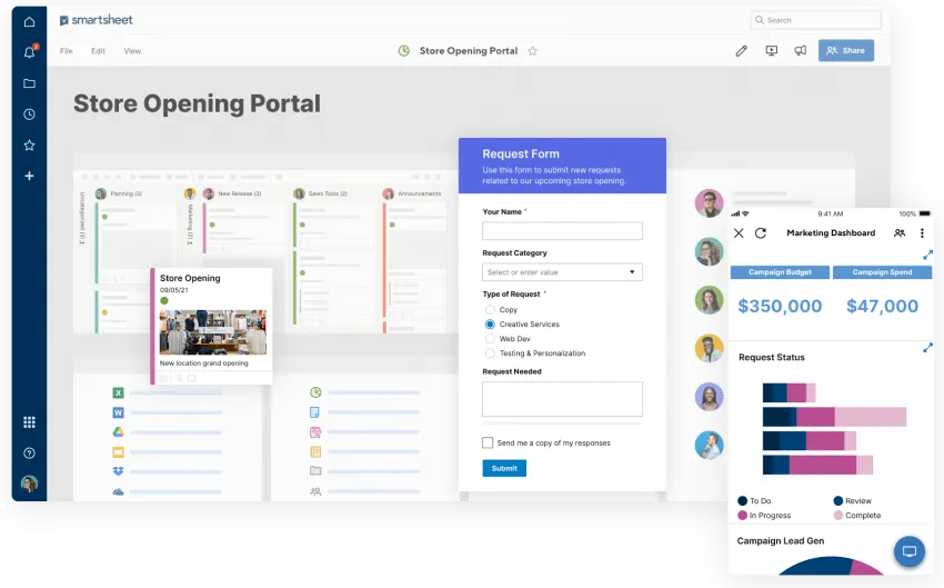 Smartsheet: strumenti per la reportistica sullo stato di avanzamento dei progetti