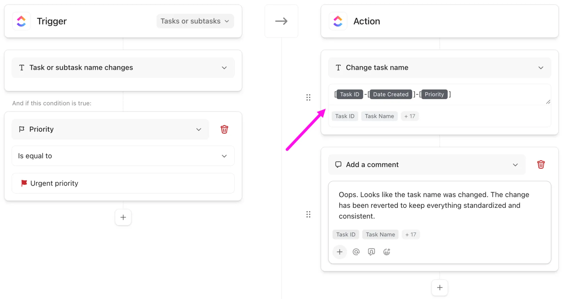 ClickUp Automations az ismétlődő feladatok automatizálásának lehetőségéért