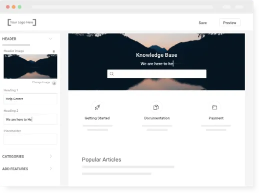 Esempio di Knowledge Base ProProfs