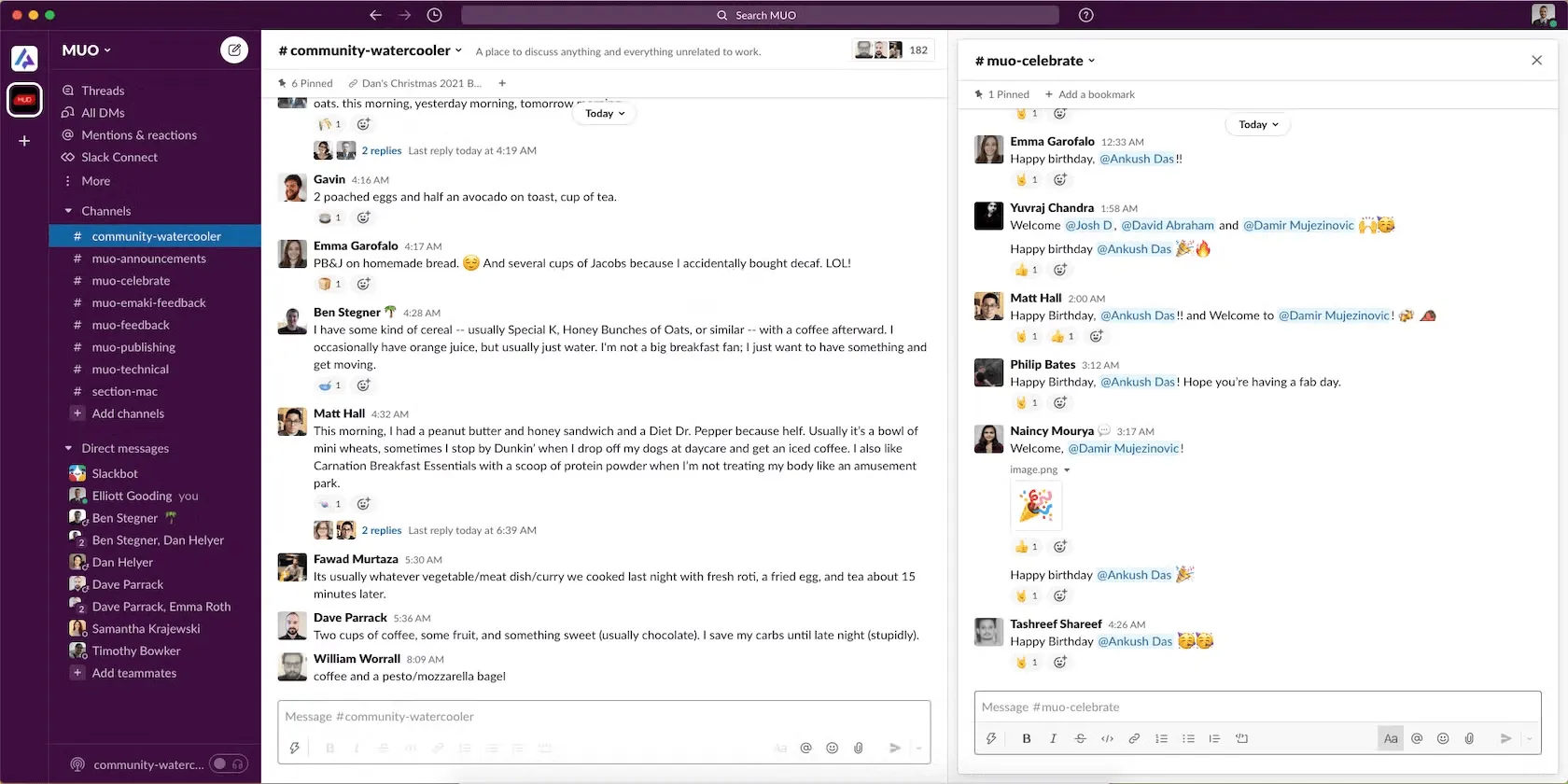เดสก์ท็อป Slack ช่วยให้คุณสามารถตั้งค่าสถานะการใช้งานได้