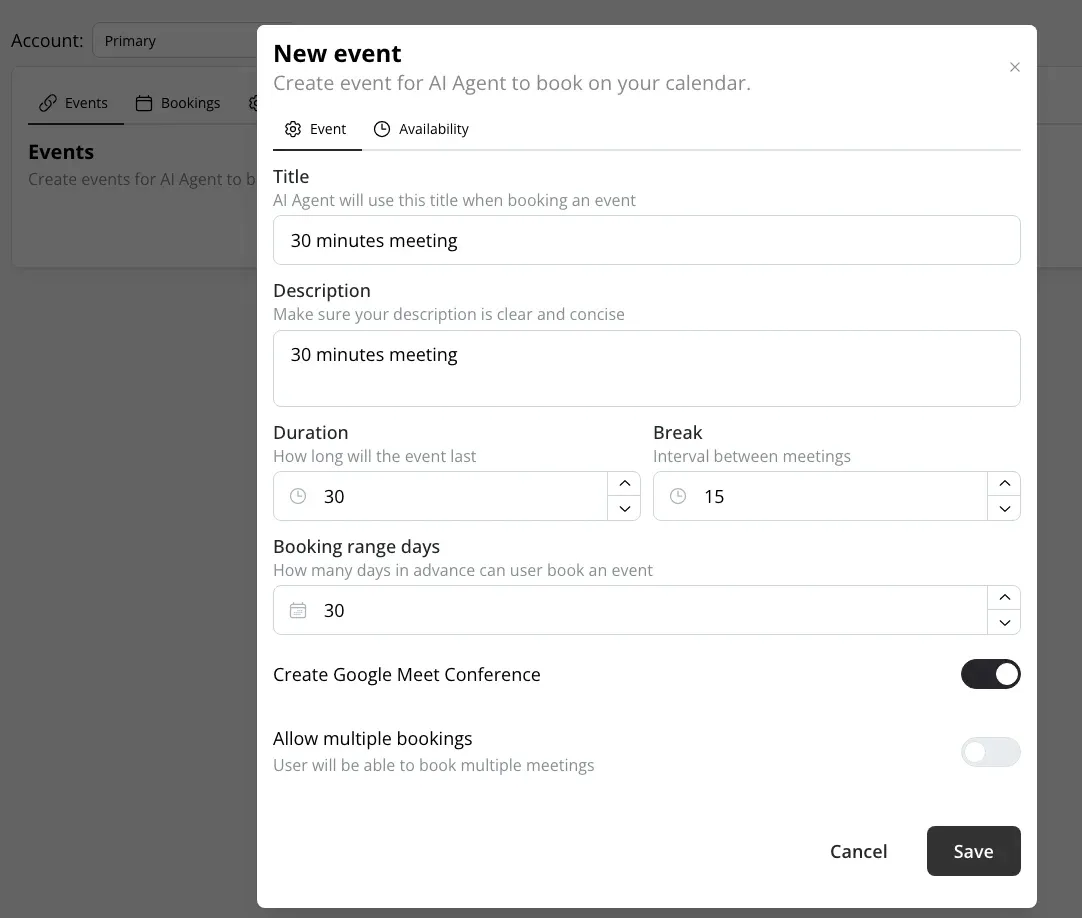Resolve.ai: KI-Tools für Google Kalender