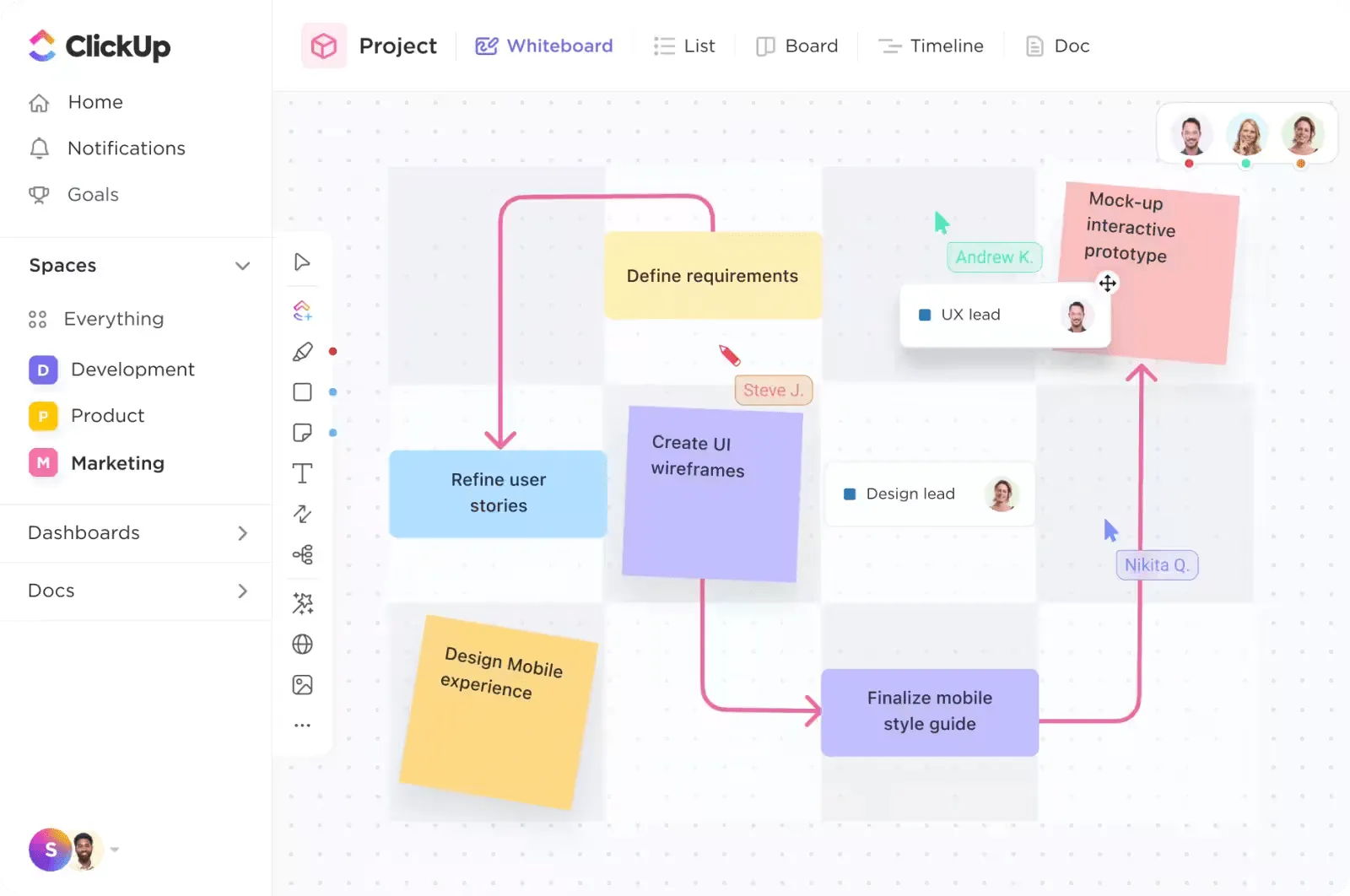Use a Solução de Design da ClickU para aprimorar suas habilidades em UI/UX, que geram altos rendimentos