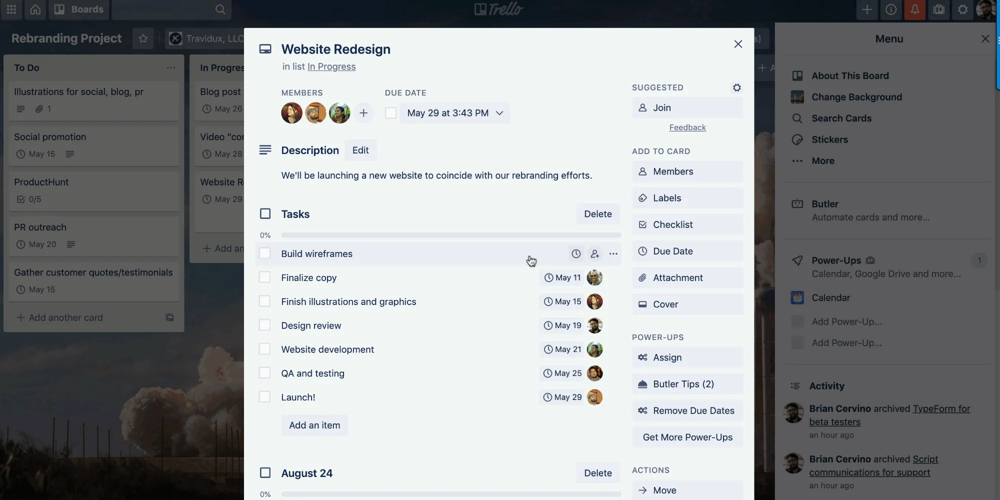 Checklists dans Trello pour le suivi de l'avancement des projets : Trello vs Jira