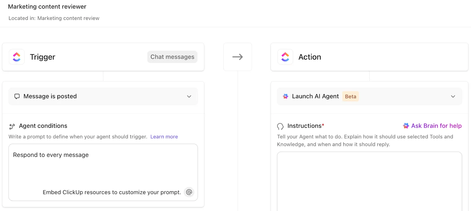 Agentes ClickUp Autopilot