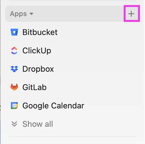 ClickUp BrainGPT: ClickUp, web veya Google Drive ve Sharepoint gibi bağlı uygulamalardaki dosyaları arayın.