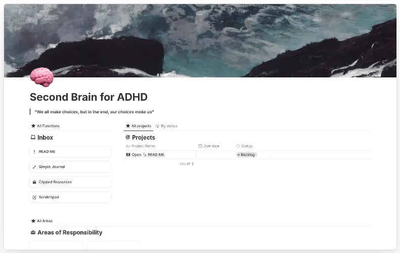 Second Brain For ADHD par Lester Yim
