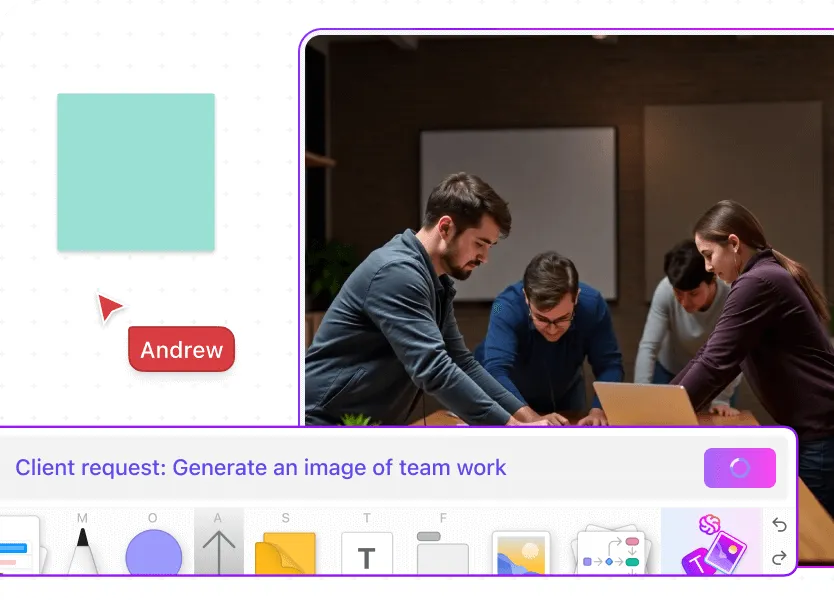 Tableaux blancs ClickUp : comment utiliser Gemini dans Google Slides