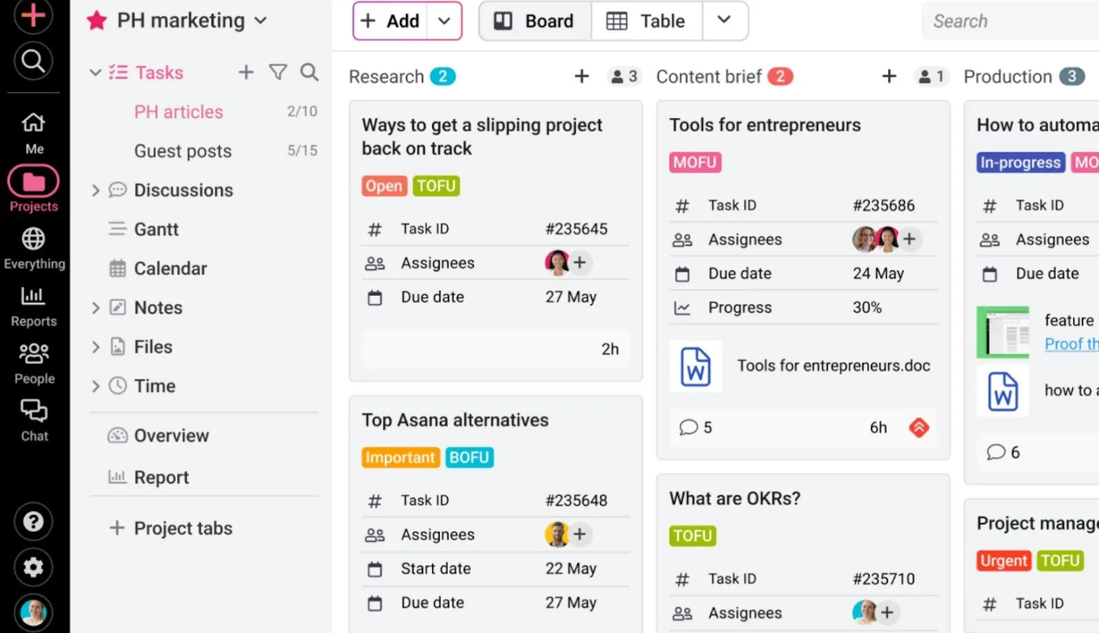 ProofHub: Платформа за планиране, сътрудничество и централизирани заседателни зали