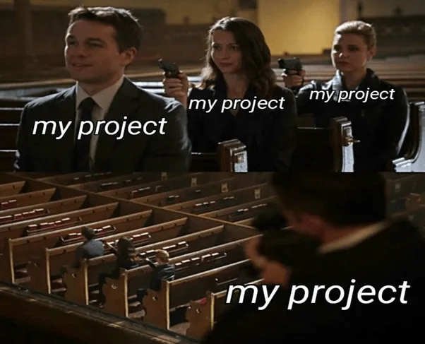 Projektmenedzsment mém