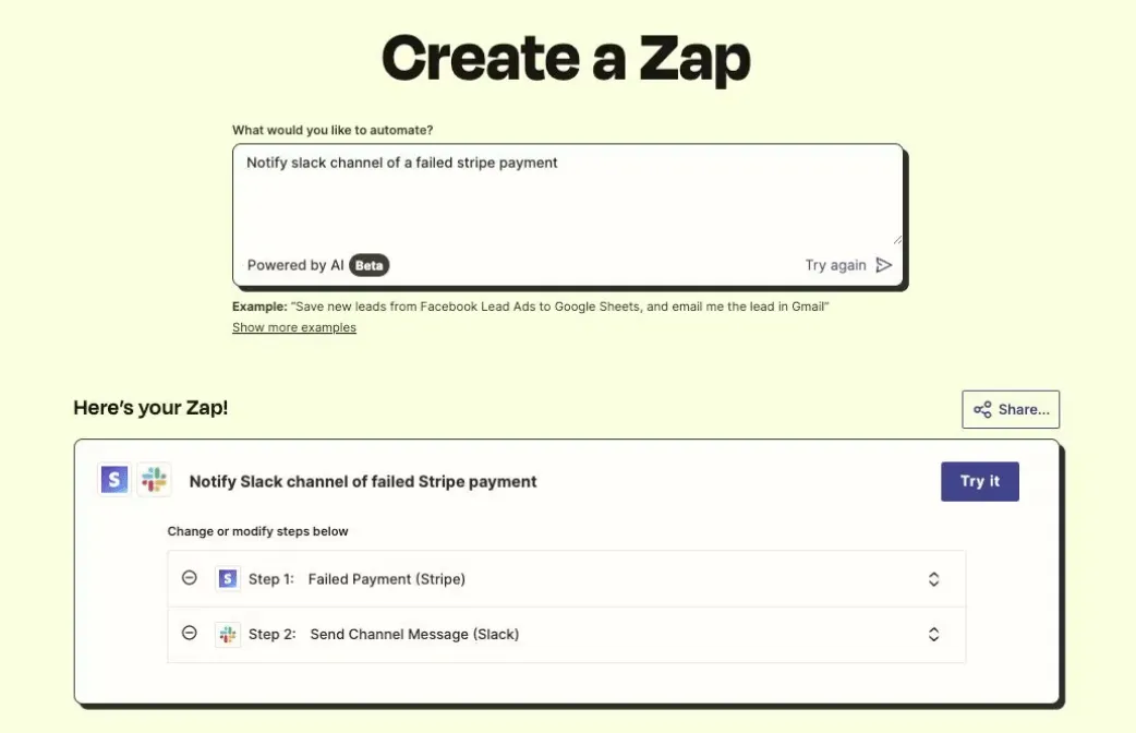 Zapier KI