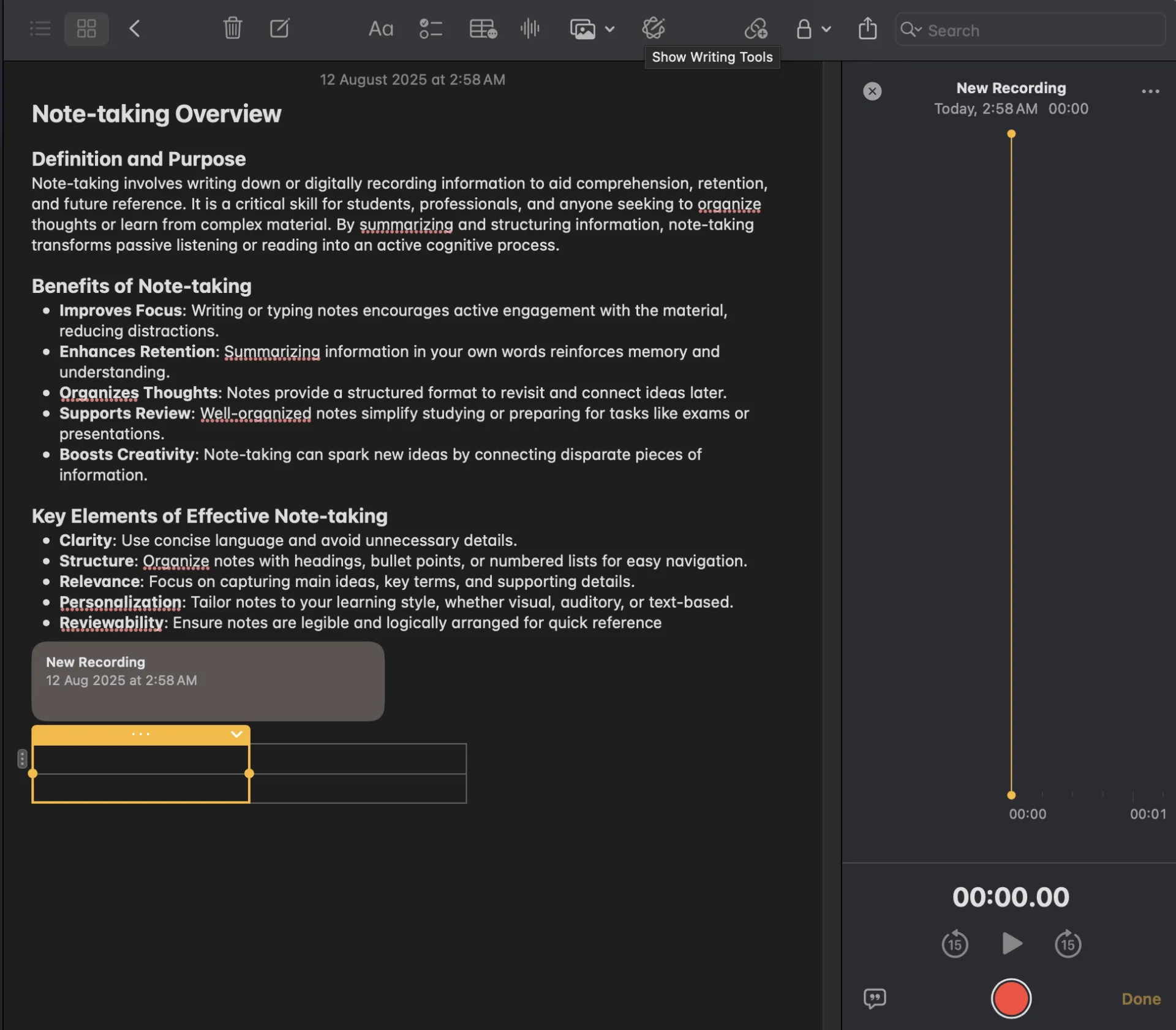 Apple Notes Dashboard: Alternative zu Google Keep