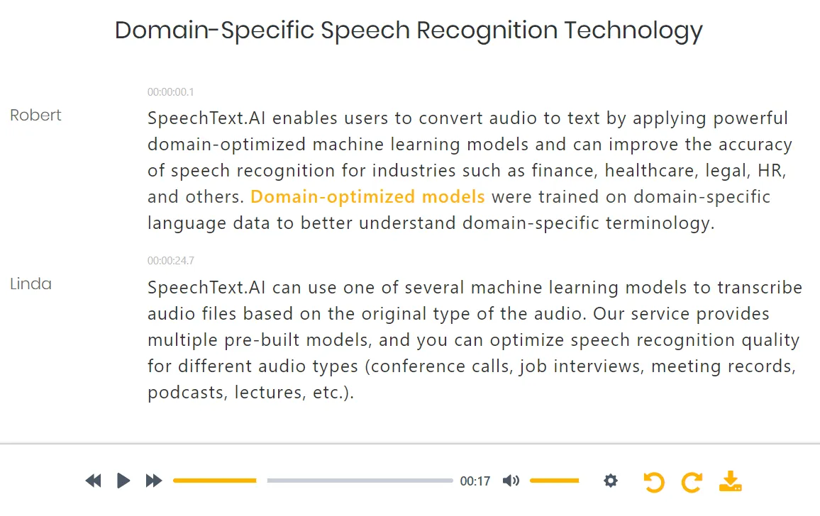SpeechText.ai: Получавайте протоколи от срещи чрез разширението за Chrome с полезни анализи