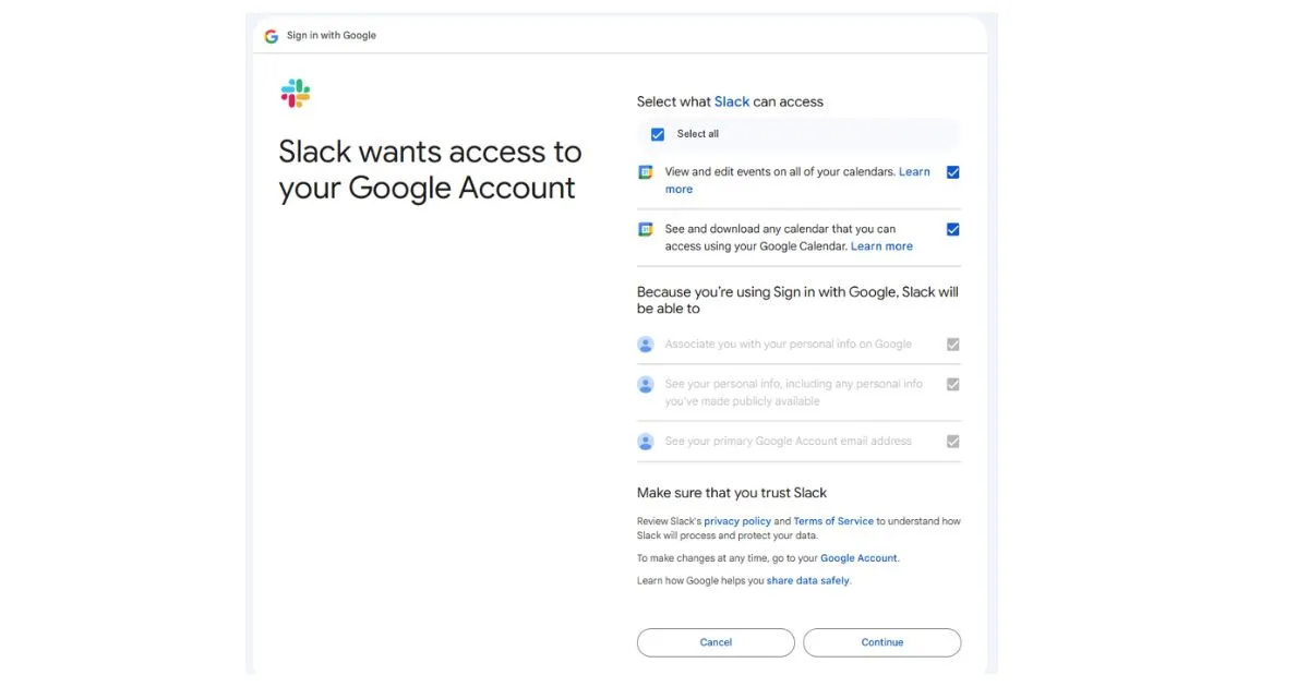Berbagi Akses dengan Akun Google