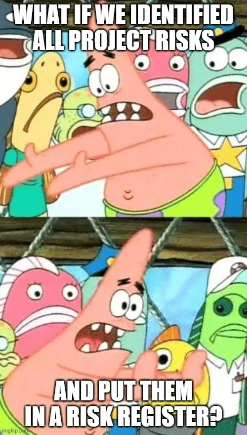 projektkockázati mém azonosítása