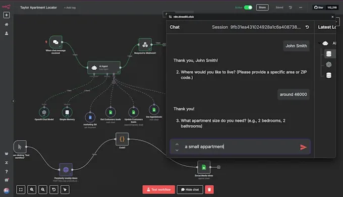 n8n Dashboard
