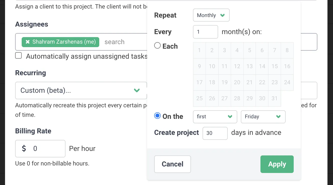 via Financial Cents: Software voor het bijhouden van deadlines