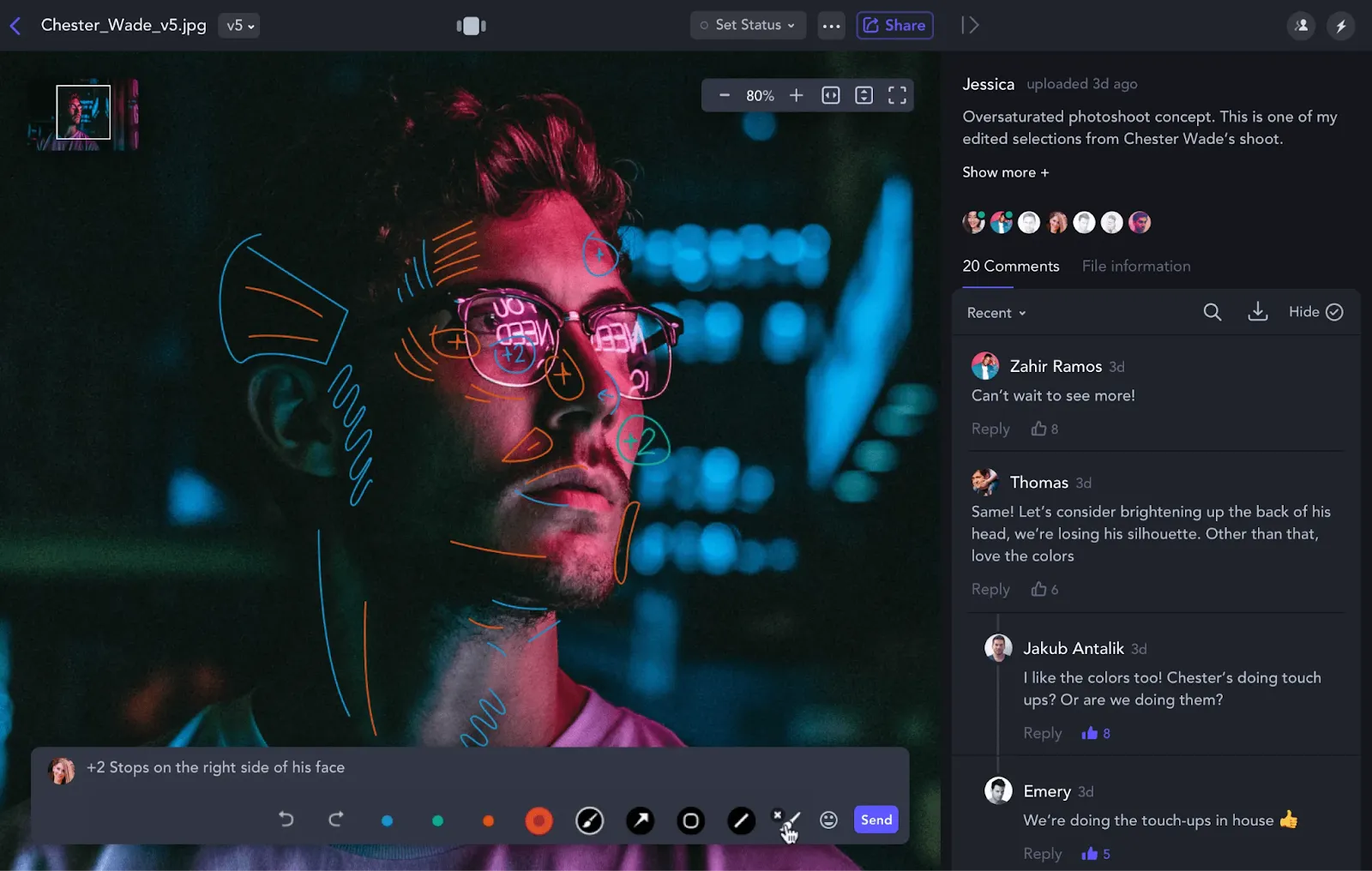 Frame.io (Am besten geeignet für Echtzeit-Video-Zusammenarbeit und Feedback)