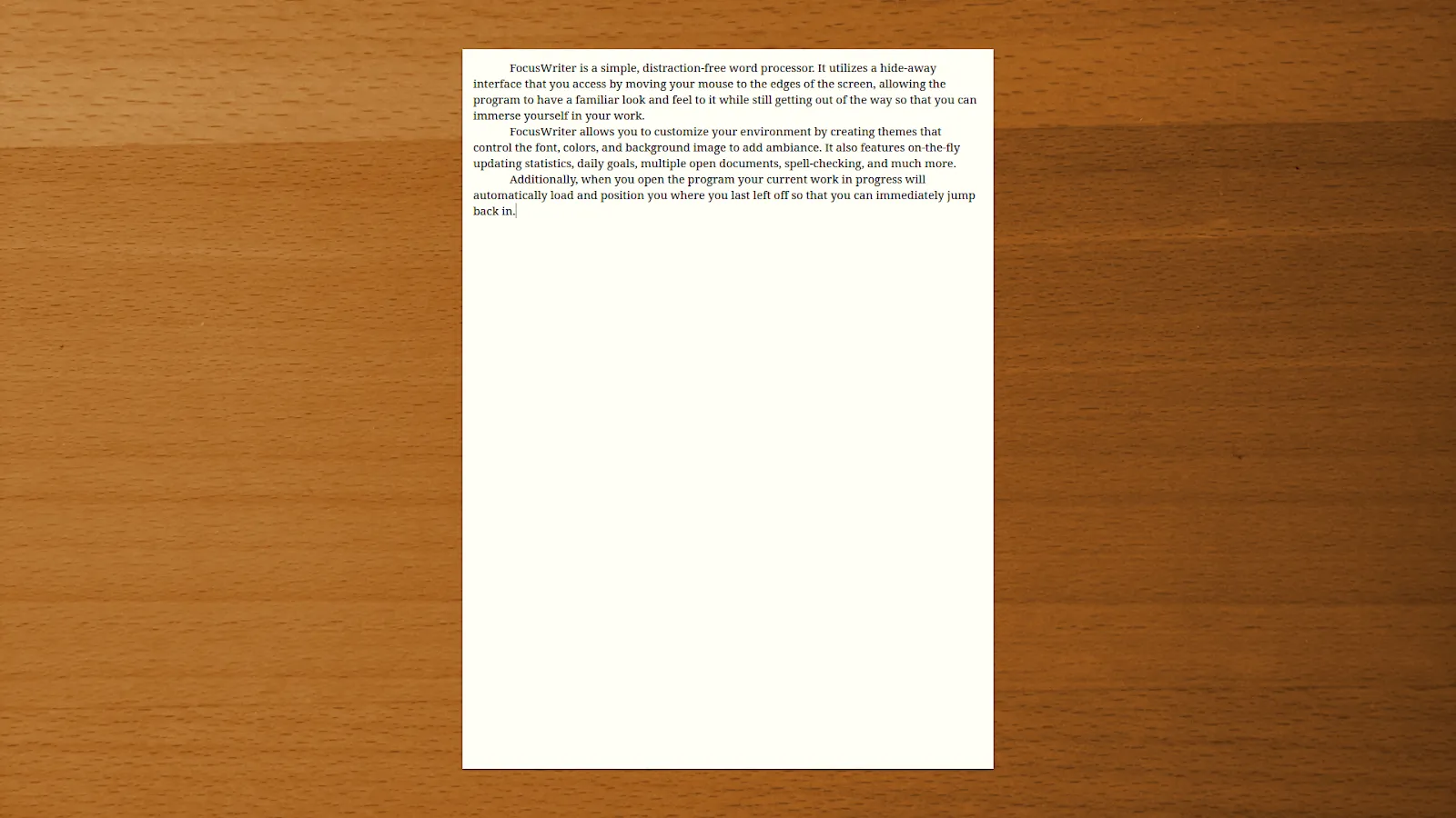 FocusWriter