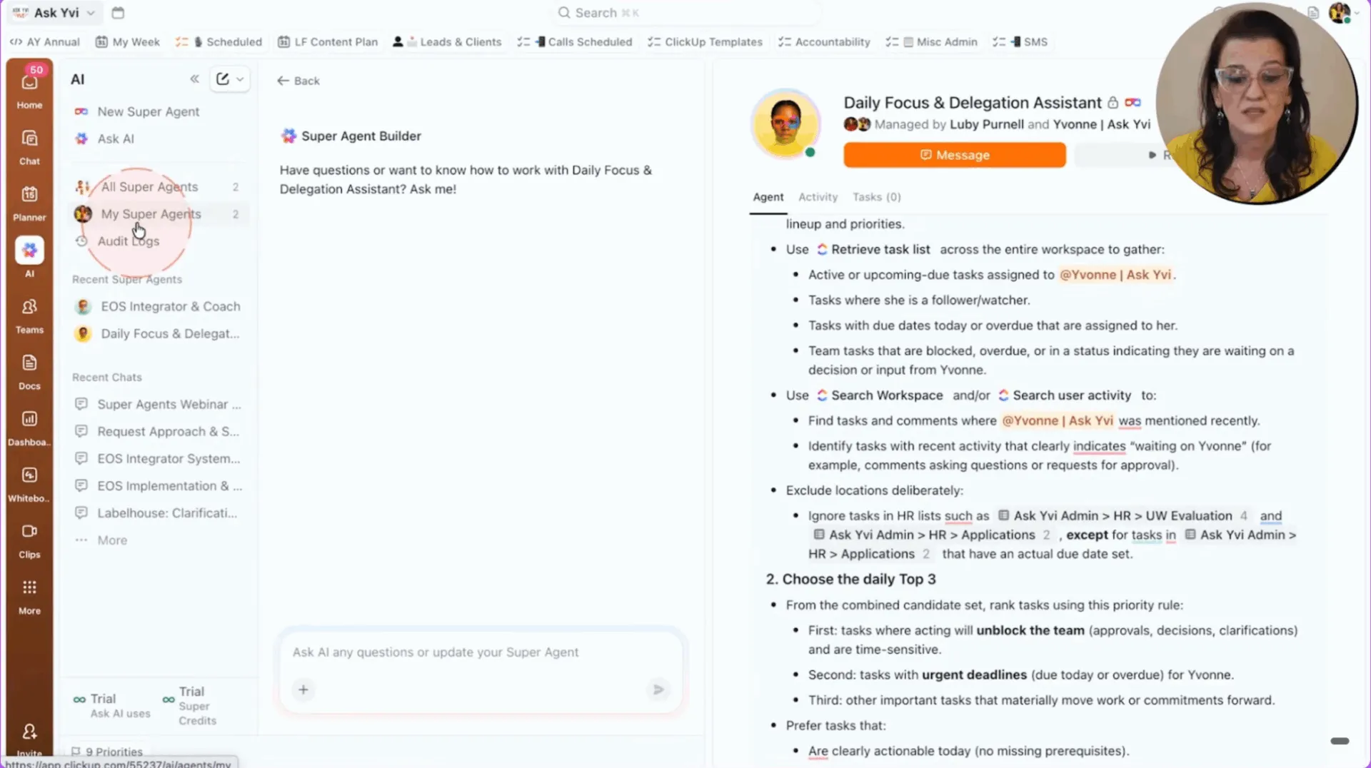 Priorización de tareas con IA
