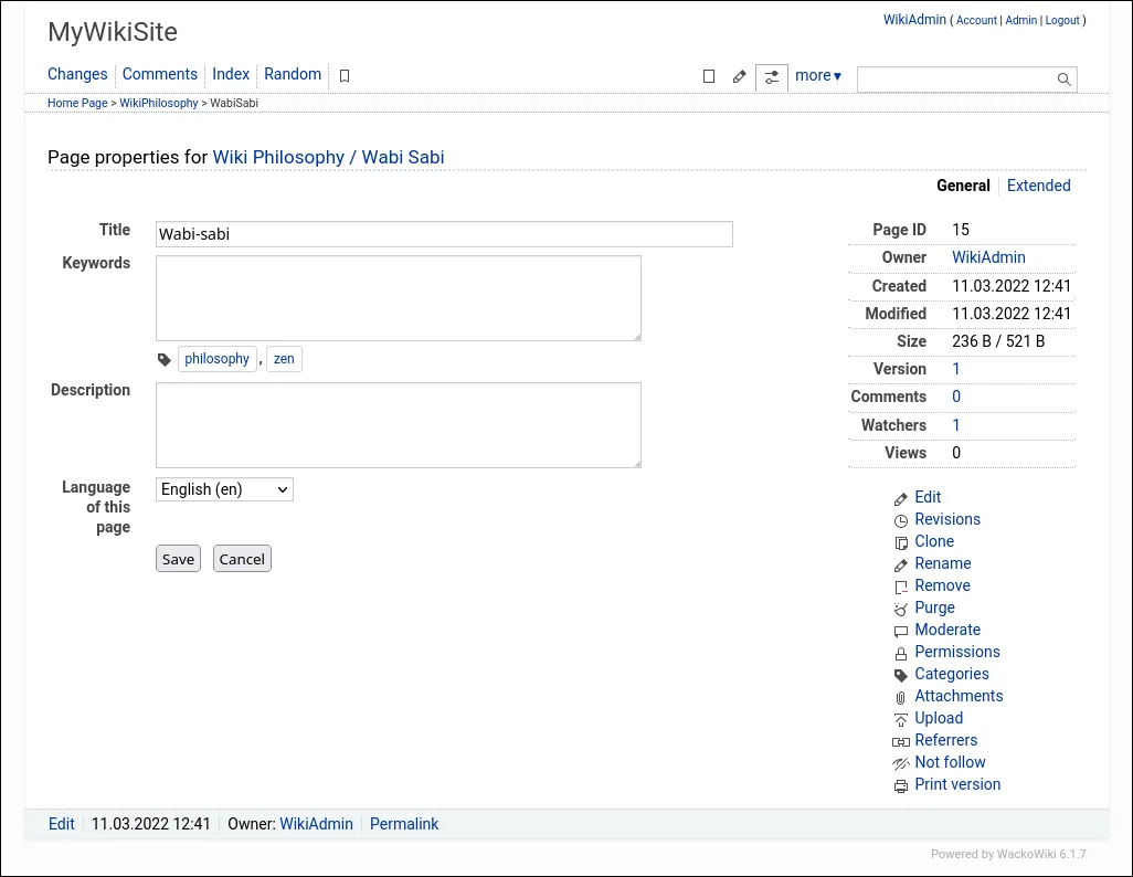 WackoWiki