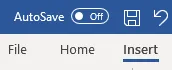 Chèn tab trong Microsoft Word