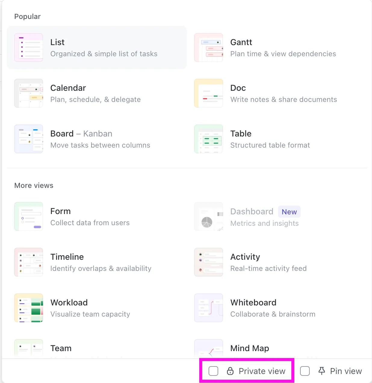คุณสมบัติของ ClickUp: วิธีซ่อนคอลัมน์ใน Google Sheets