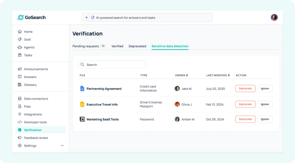 vía GoSearch: Software de búsqueda empresarial