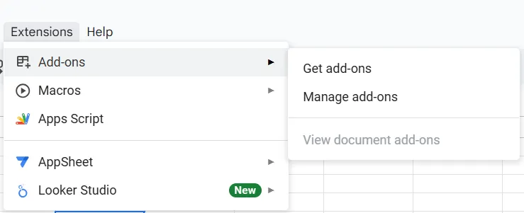 Utilizza i componenti aggiuntivi IA disponibili su Google Workspace Marketplace: come automatizzare i Fogli Google con l'IA