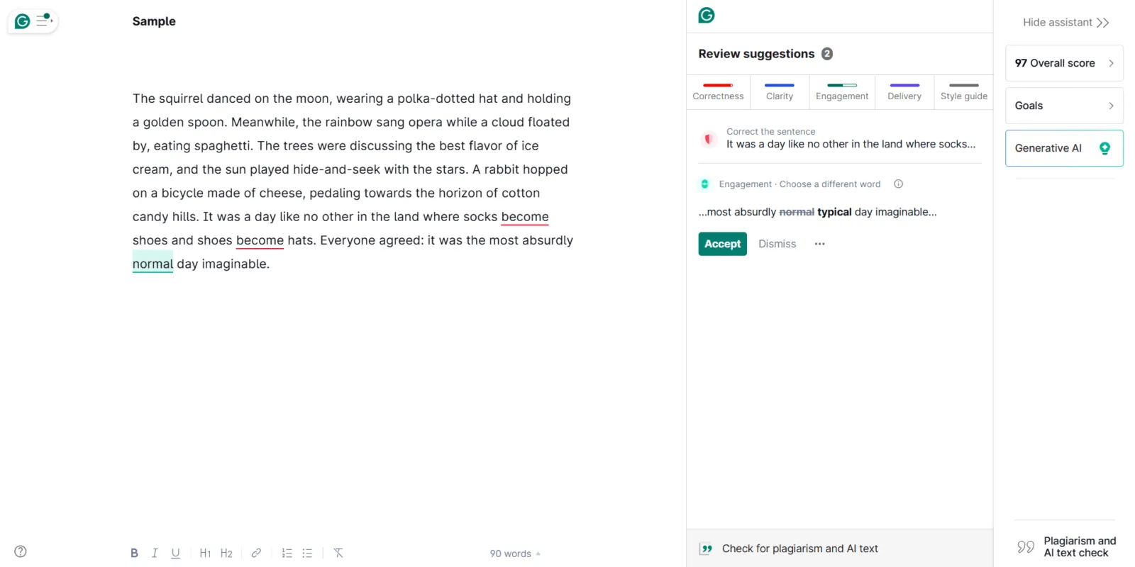 Grammarly: AI termelékenységi eszközök