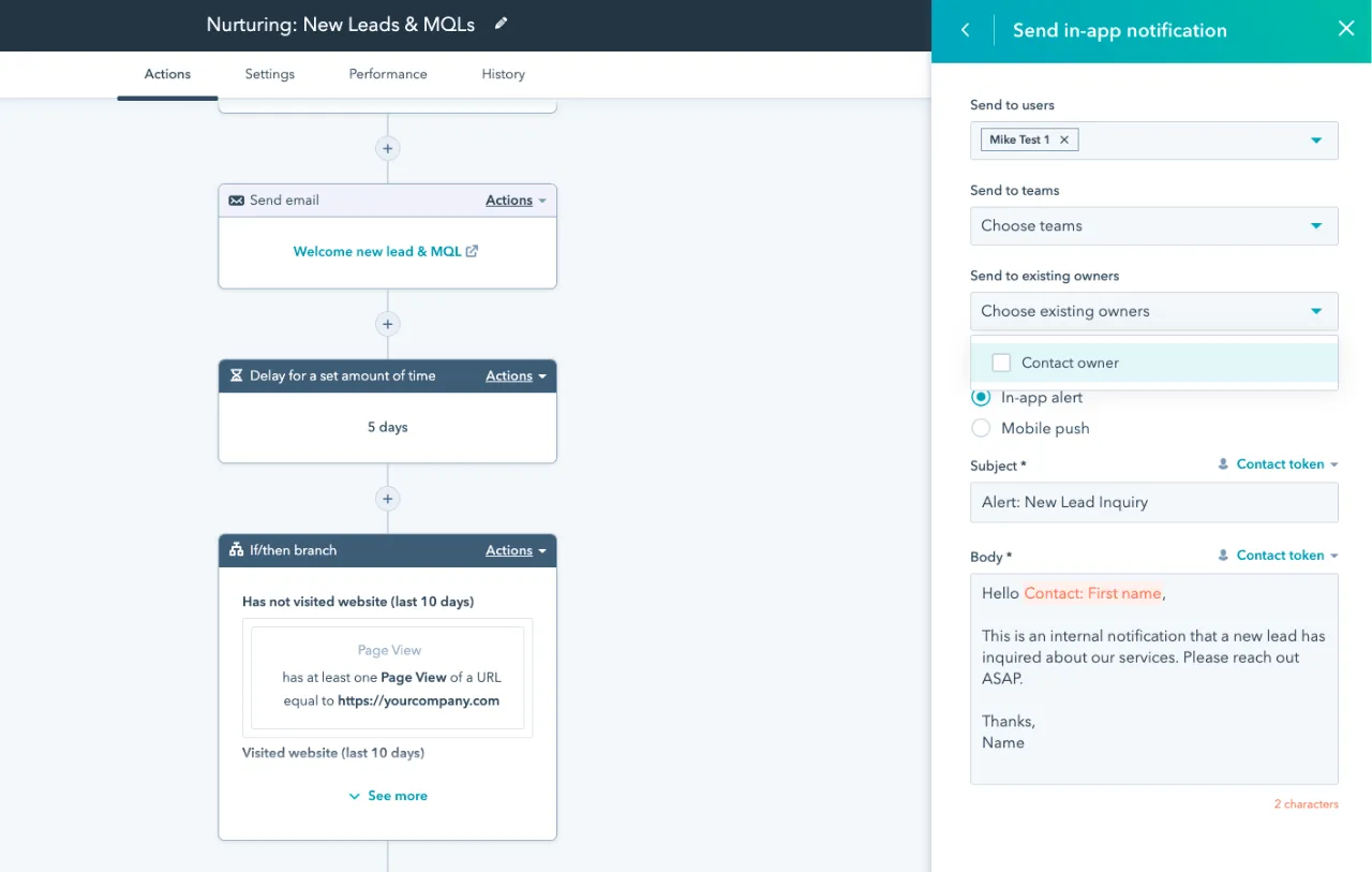 HubSpot: Tốt nhất cho các giải pháp tiếp thị tích hợp