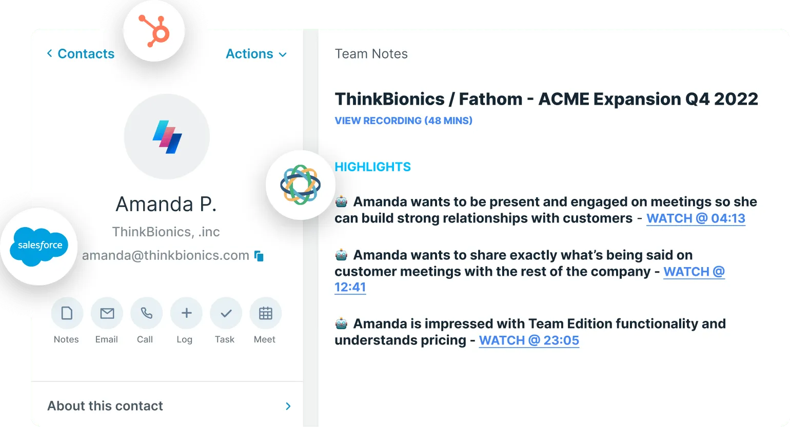 Fathom: IA che ascolta e prende note