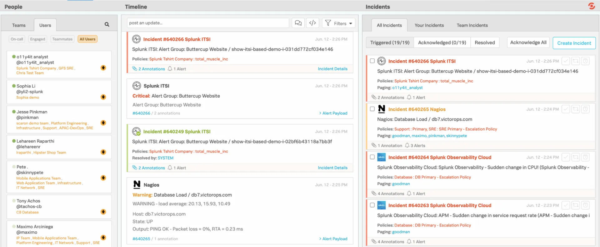 Splunk On-Call: 신속한 알림 라우팅을 지원하는 당직 플랫폼