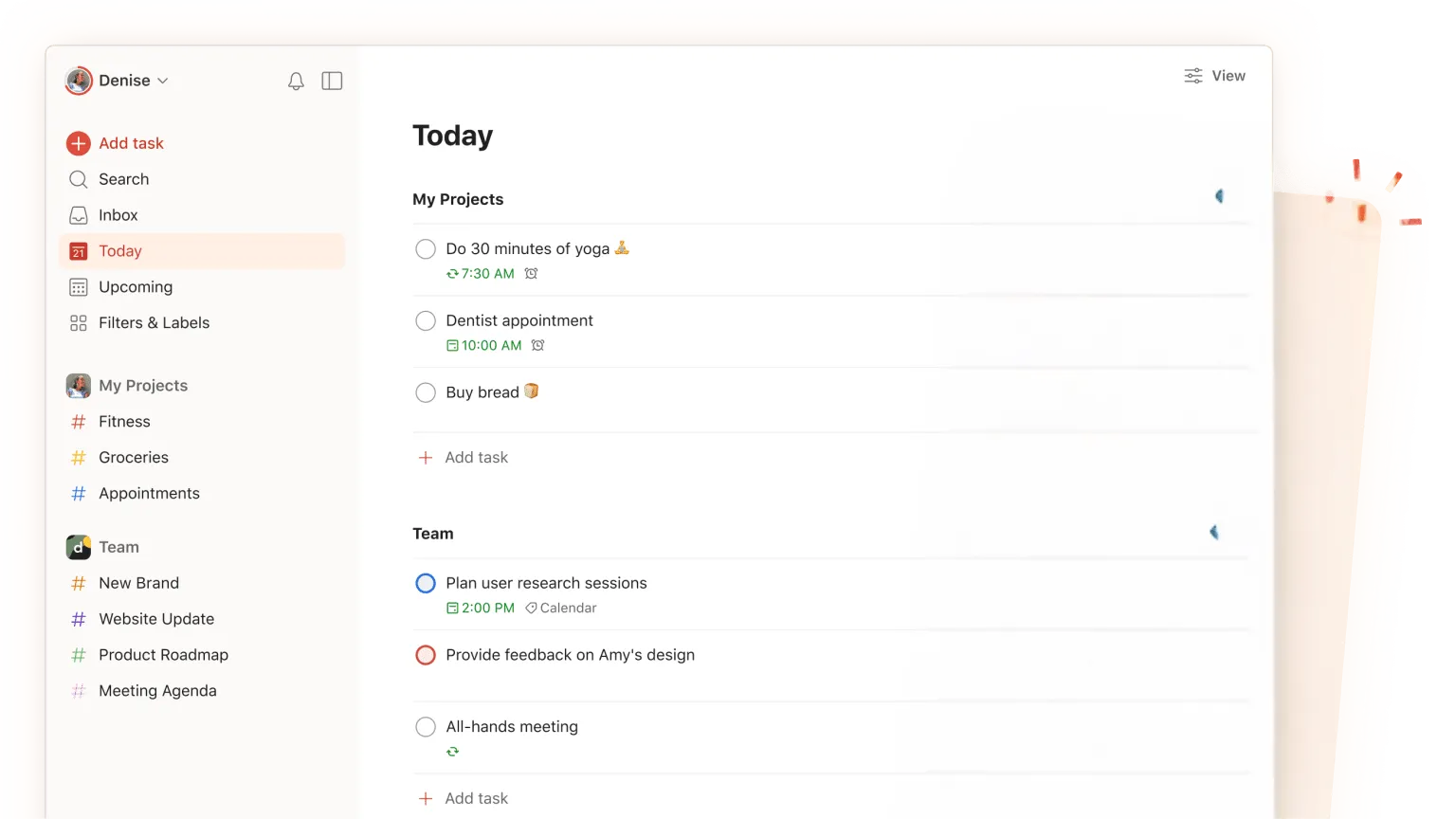 Todoist: Tools für die Produktivität von Führungskräften