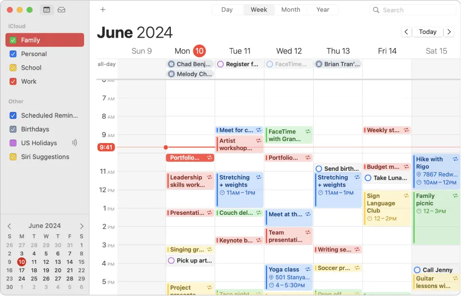 Apple Kalender: Gerätekalender mit wichtigen Features