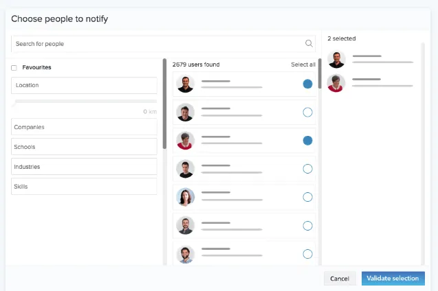Hivebrite (am besten geeignet für den Aufbau von Alumni-Netzwerken und beruflichen Communities)