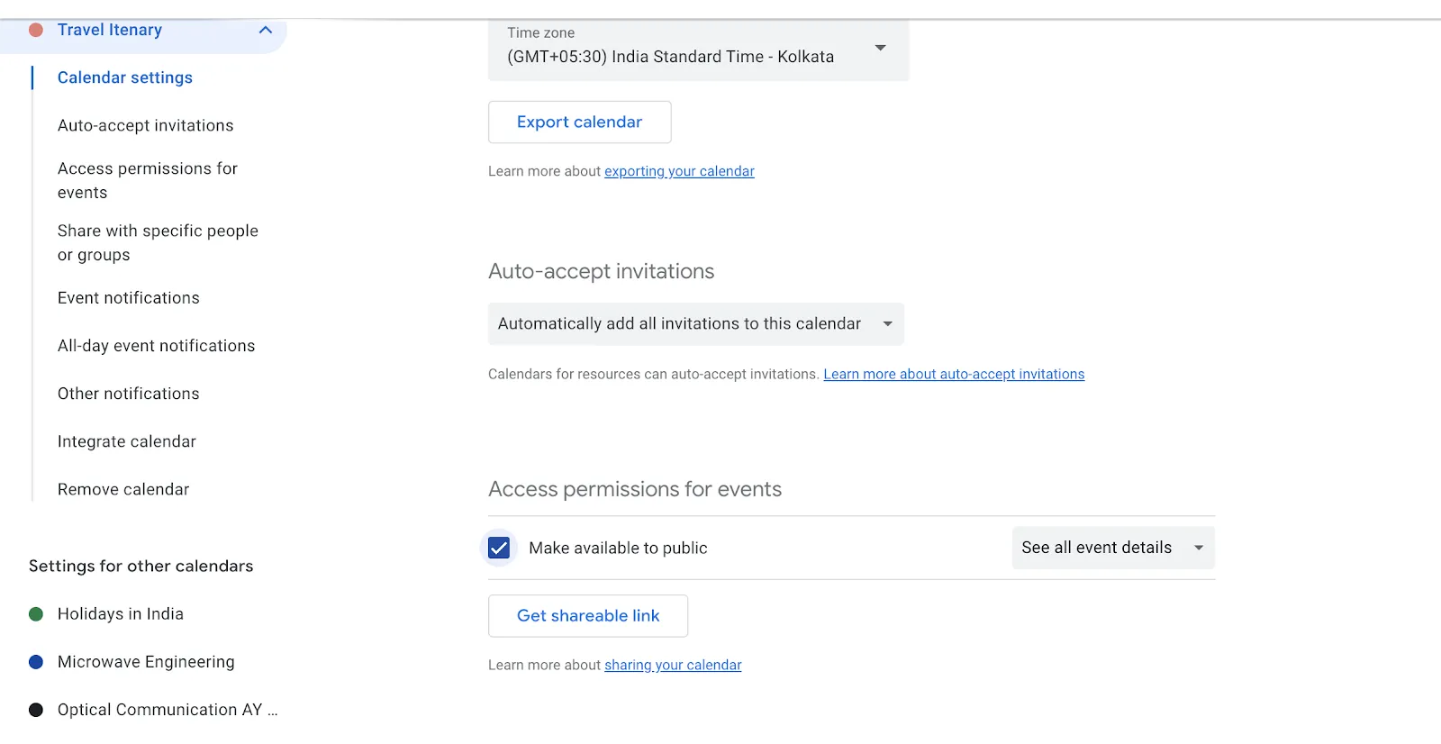 Rendez votre Google Agenda partageable
Comment intégrer Google Agenda dans Notion
