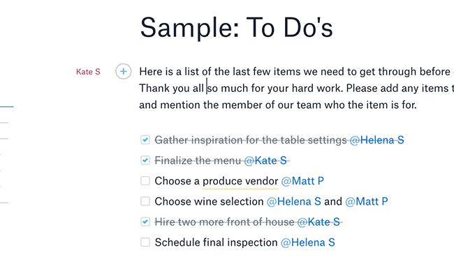 Dropbox Paper بدائل Confluence